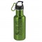 Green / Black 20 oz Wide-Mouth Stainless Steel Sports Bottle