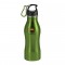 Green / Black 20 oz Contour Stainless Steel Sports Bottle