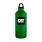 Green / Black 20 oz Sport Flask Aluminum Water Bottle - FCP 