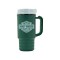 Green / White 14 oz Thermal Travel Coffee Mug