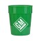 Green 16 oz Fluted Stadium Cup
