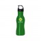Green 18 oz Contour Stainless Steel Drinking Bottle