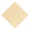 Ivory Embossed 3 Ply Colored Beverage Napkin