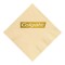 Ivory Foil Stamped 3 Ply Colored Dinner Napkin