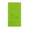Lime Embossed Moire Guest Towel