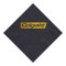 Navy Foil Stamped 3 Ply Colored Dinner Napkin