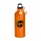 Orange 22 oz Aluminum Sports Bottle