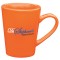 Orange 13 oz. Sausalito Ceramic Coffee Mug