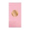 Pink Foil Stamped Moire Guest Towel