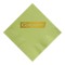 Pistachio Foil Stamped 3 Ply Colored Dinner Napkin