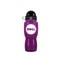 Purple / Black 18 oz Poly-Saver Mate Plastic Water Bottle