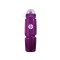 Purple / Purple 24 oz Poly-Saver Twist Plastic Water Bottle-Purple / Purple