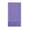 Purple Embossed Moire Guest Towel