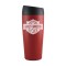 Red / Black 16oz Double Wall Push Top Stainless Tumbler