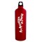 Red / Black 32oz Sport Flask Aluminum Water Bottle