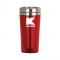 Red / Silver 16 oz Classic Stainless Steel Tumbler