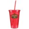 Red 16 oz Victory Acrylic Tumbler (Full Color)
