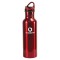 Red 24 oz Stainless Steel Quest Water Bottle