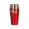 Red 16 oz Stainless Steel Double Wall Tumbler