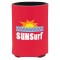 Red Deluxe Collapsible Koozie(R) Can Kooler