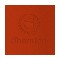 Red Embossed Linun Luncheon Napkin