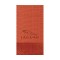 Red Embossed Moire Guest Towel