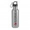 Silver / Black 25 oz Wide-Mouth Stainless Steel Sports Bottle