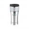 Silver / Clear 16 oz. Stainless Bubble Travel Tumbler