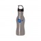 Silver 18 oz Contour Stainless Steel Drinking Bottle