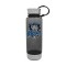 Smoke / White 24 oz Venture Water Bottle with Stainless Lid & Base - FCP