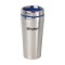 Stainless / Blue 16 oz Accent Lid Tumbler
