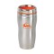 Stainless / Orange 16 oz Accent Lid Tapered SS Tumbler