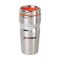 Stainless / Orange 15 oz Accent Lid Band Tumbler