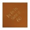 Terracotta Foil Stamped Linun Luncheon Napkin