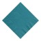 Turquoise Embossed 3 Ply Colored Dinner Napkin