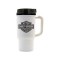White / Black 14 oz Thermal Travel Coffee Mug