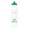White / Green 28 oz. Sport Water Bottle