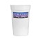 White 17 oz Smooth Stadium Cup (Full Color)