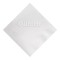 White Embossed 3 Ply Colored Luncheon Napkin