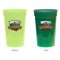 Yellow / Green 17 oz. Sun Color Changing Stadium Cup (Full Color)