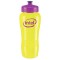 Yellow / Purple 26 oz. Wave Poly-Clean(TM) Bottle