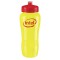 Yellow / Red 26 oz. Wave Poly-Clean(TM) Bottle
