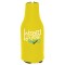 Yellow Zip-Up Bottle Koozie(R) Kooler