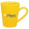 Yellow 13 oz. Sausalito Ceramic Coffee Mug