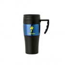 14 oz. Steel & PP Comfort Handle Mug
