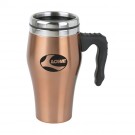 16 oz Esprit Copper Finish Travel Mug