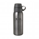 24 oz Engraved Dual Top Stainless Steel Water Bottle