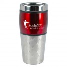 16 oz Diamond Stainless Steel Traveler Coffee Mug 
