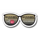 3.25 x 1.375 Eye Glasses Shape Magnet