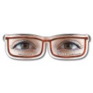 4.3125 x 1.25 Eyeglasses Shape Magnet